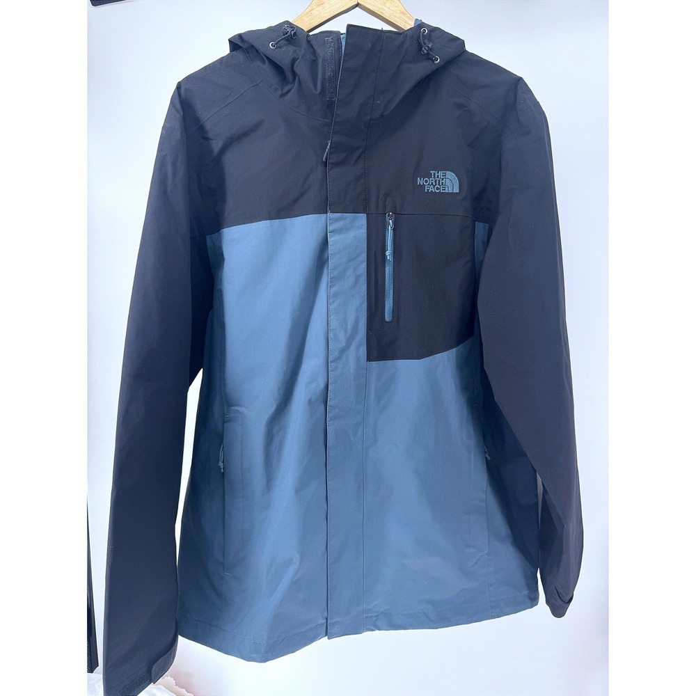 The North Face Atlas Triclimate Jacket Mens Large Blue HyVent waterproof Shell